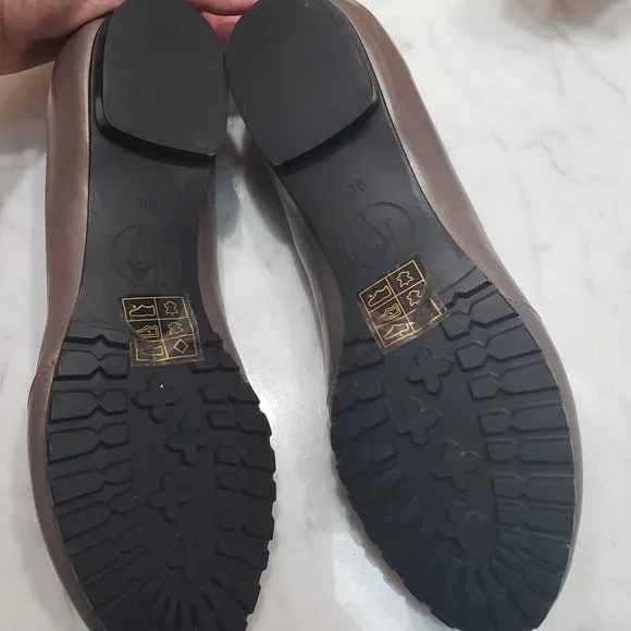 ARMANI JEANS Leather Flats - Picture 14 of 15